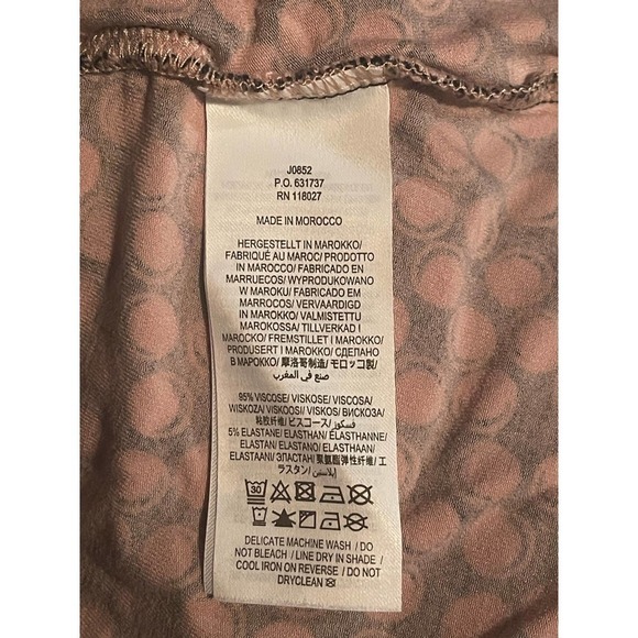 Boden Womens Faux Wrap Blouse Polka Dotted Size 4 Short Sleeves - Picture 6 of 6